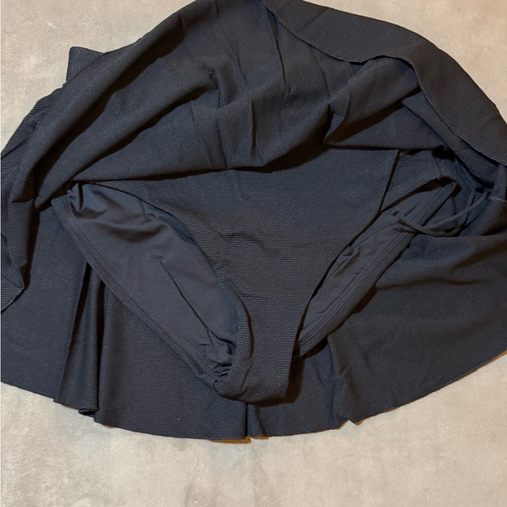 SPANX Black Swim Skort - Picture 4 of 5